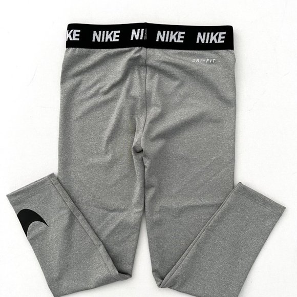 Nike Dri-FIT 36B293-042 Girls Leggings Grey  Heather - Picture 5 of 5